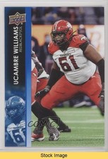 2022 Upper Deck CFL Blue Ucambre Williams #148 READ 1g4p