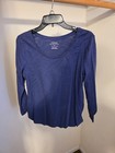 ESTATE #7YH - Womens Clothes - Chicos Shirt Womens Size 1 Purple
