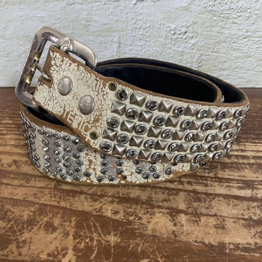 Hysteric Glamour Balthazar Swarovski Belt Men's Size Used | eBay
