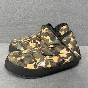 The North Face Kids Boys Size 3 Bootie Camo Slippers Thermoball Traction Camp NF