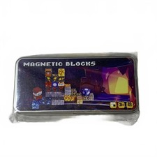 Magnetic Blocks Building Set - 35 Pieces