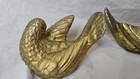 Vintage Gold Painted Ceramic Turtle Doves Pair — photo 4