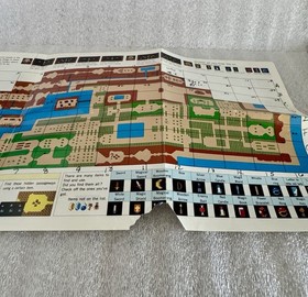 Nintendo Nes Legend Of Zelda Gold w/ Manual & Map - Tested
