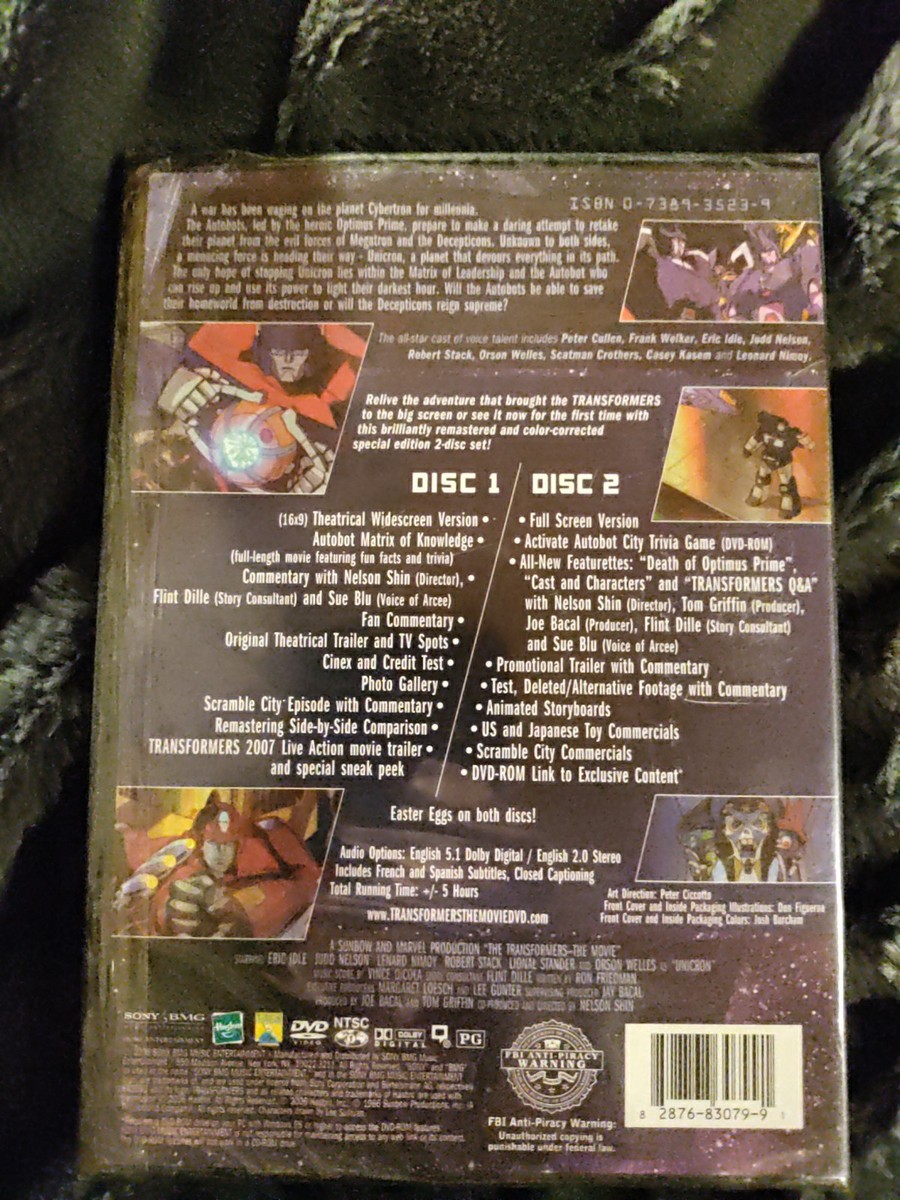 パ*コ様 TRANSFORMERS THE MOVIE DVD Amazon.com: The