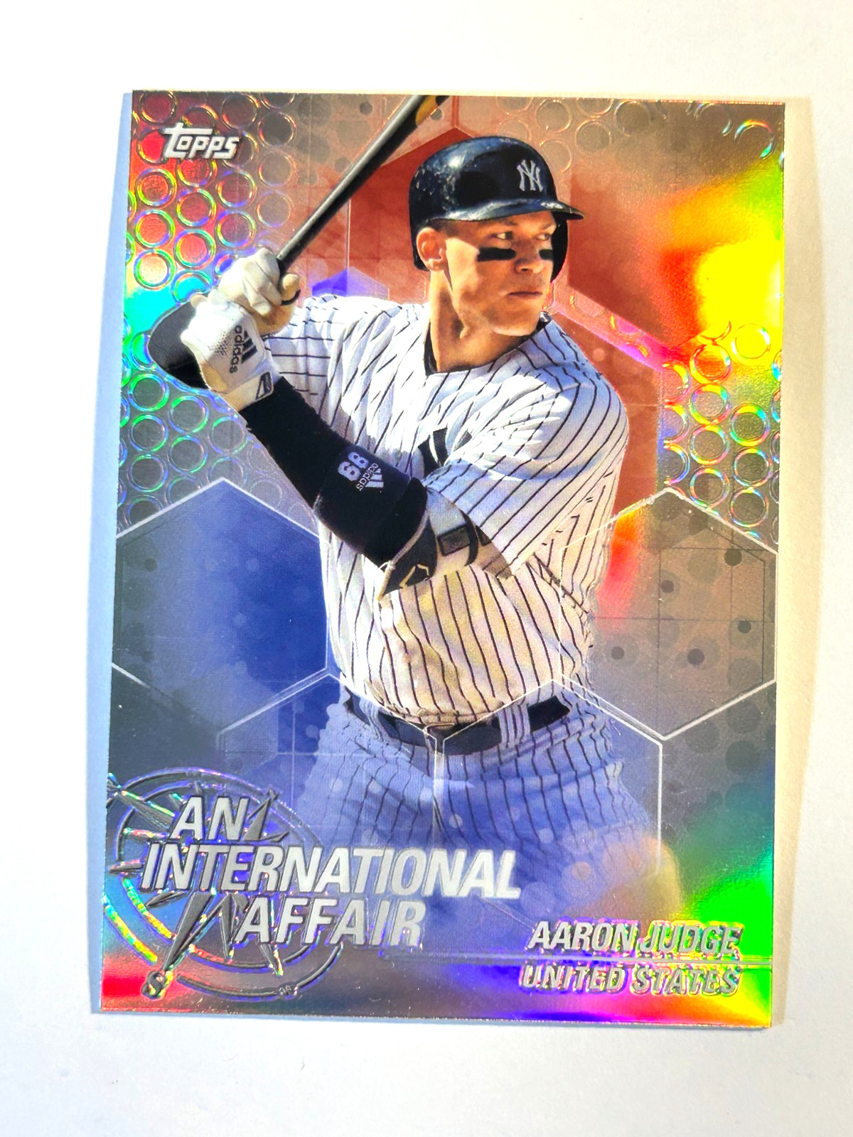2018 Topps Chrome Update #IA-AJ Aaron Judge An International Affair