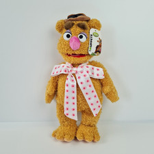 Disney Store FOZZIE BEAR Soft Plush Toy The Muppets 16" Brand New with Tags