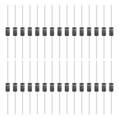 30 Pcs 1N5408 Rectifier Diode 3A 1000V DO-27 Electronic Silicon Diodes