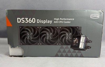 CPS DS360 High Performance AIO CPU Cooler New In Open Damaged Box