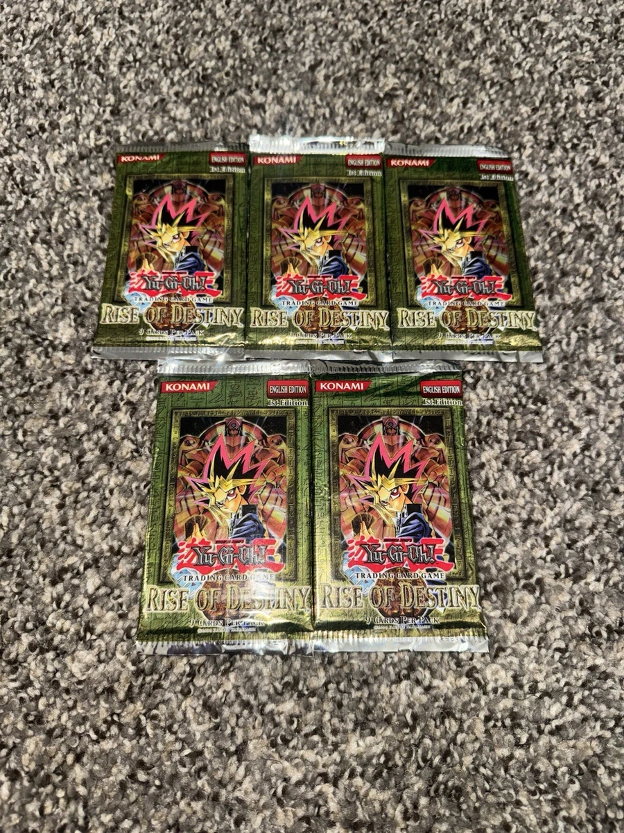 Yu-Gi-Oh! TCG Rise of Destiny Sealed Collectible Card Game Packs