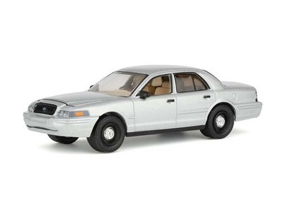 2005 Ford Crown Victoria Ex-Cop Car Gold Diecast 1:64 Scale Model - LP 51666F