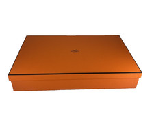Hermes Gift Box Empty Approx. Dimensions 15 1/4" x 9 1/4" x 2 1/2" 4 Available 