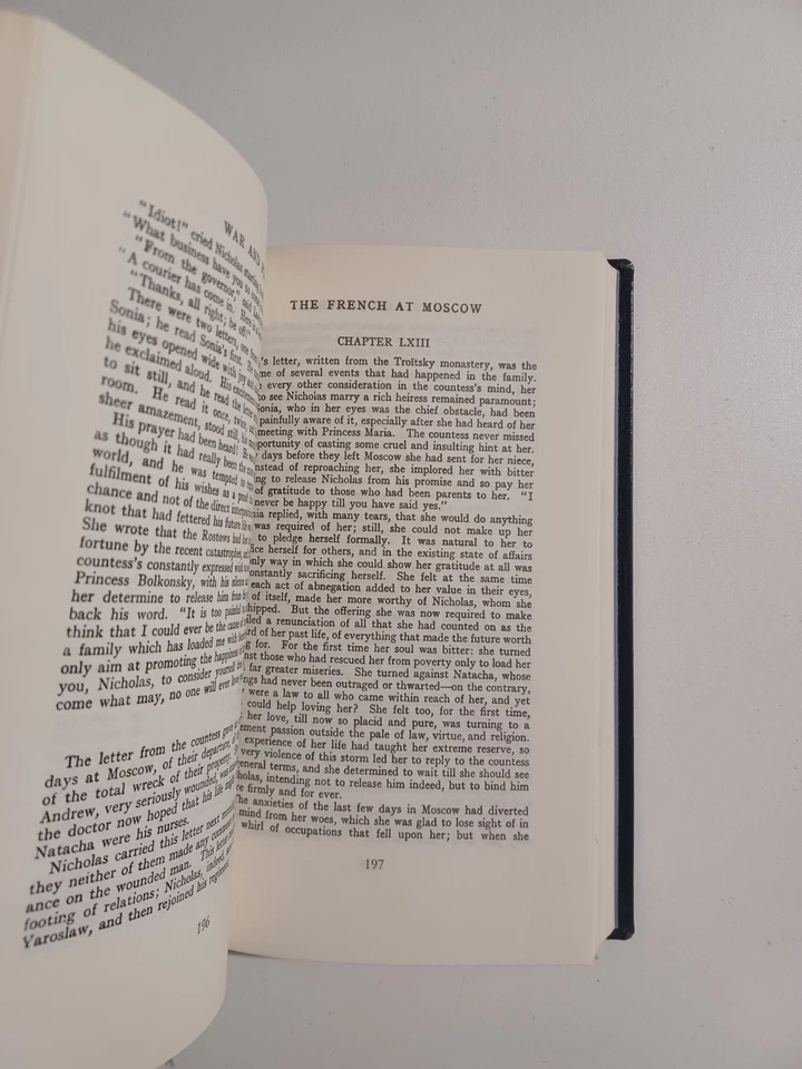 War And Peace Vol 111 Herron Books Collection Tolstoy Good Condition Free Post - image 4 of 4