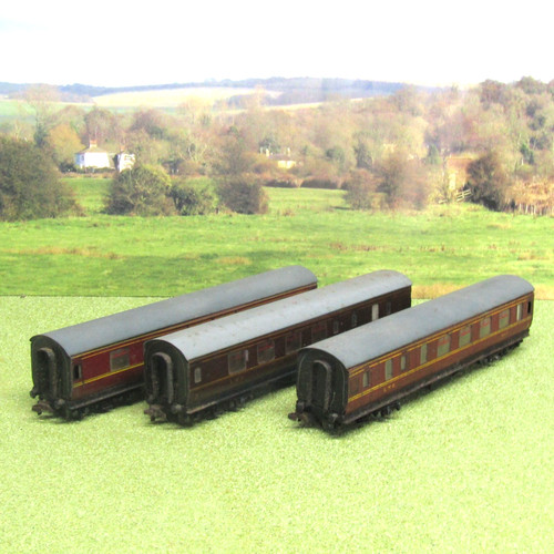 Hornby Dublo 26132 26123 4183 LMS Korridor Reisebusse x 3 | Condition: Used