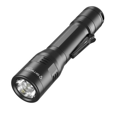 Zoombare Outdoor LED Taschenlampe Skywoods OZL2500 mit 2.500 Lumen und 250 Meter