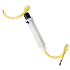 1Pc Fuse Holder, 0 To 30A Amp Range, 32V Ac/Dc Volt Rating, 1 Poles, Wire L