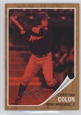 2011 Topps Heritage Minor League Edition Red Tint /620 Christian Colon #86 1v7