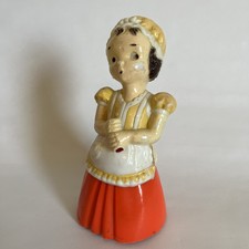 Vintage Mechanical Irwin Toy - Nina Mother  s Helper - Dancing Maid Girl