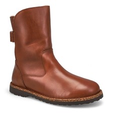 Birkenstock Upsalla Shearling  Boots Cognac Leather REGULAR FIT