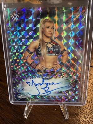 2026 Topps Chrome WWE Jordynne Grace Future Stars Purple Auto /10 FSA-JOR