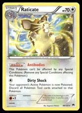 Pokemon Cards Raticate 88/122 BRKpoint Rare NM
