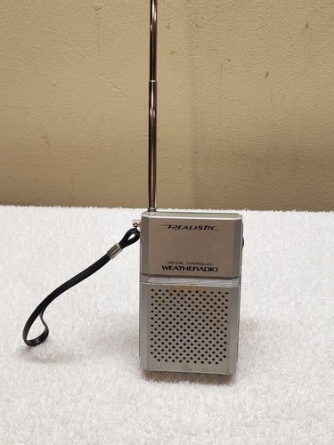 Realistic Weather Radio Model 12-151A Vintage Radio Shack Tested Working