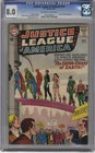 JUSTICE LEAGUE OF AMERICA 19 - CGC 8.0 - DC Comics