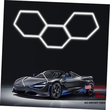 LED Hexagon Garage Lights: 15900LM Super Bright 3 Hexagon LED Lights Car 3 HEX