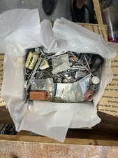 GIANT LOT! $100s of Nuts, Bolts, Screws, Fasteners, Hardware Assortment 27 Lbs