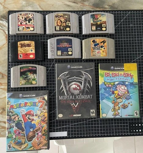 New ListingMario Party GameCube Nintendo Games BundleManual Mortal Kombat Ed Ed and Eddy