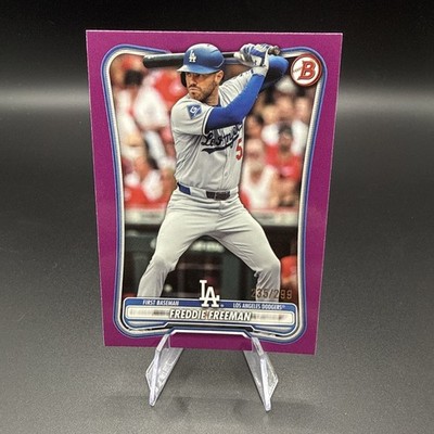 2025 Bowman - Freddie Freeman #5 Fuchsia /299