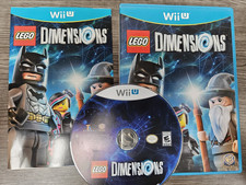 LEGO Dimensions Nintendo Wii U Video Game Complete Set with Manual and Case