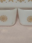 Glasbake Gold Atomic Snowflake Casserole Dish MCM 1 Qt, 2 - 1PTS — photo 3