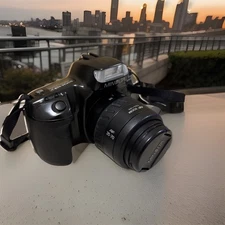 Minolta Maxxum 300si 35mm Film Camera with AF 35-70mm Lens works tested 