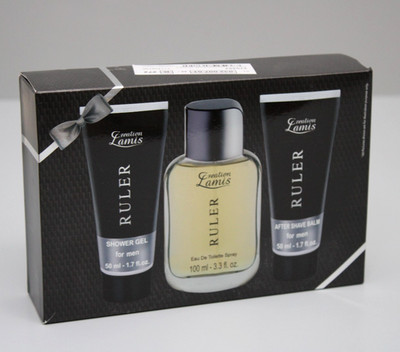 Creation Lamis RULER Geschenk-Set 3tlg. Duschgel + Eau de Toilette + Aftershave