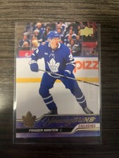 Fraser Minten 2023-24 Upper Deck Young Guns UD EXCLUSIVES /100 Rookie (Bruins)