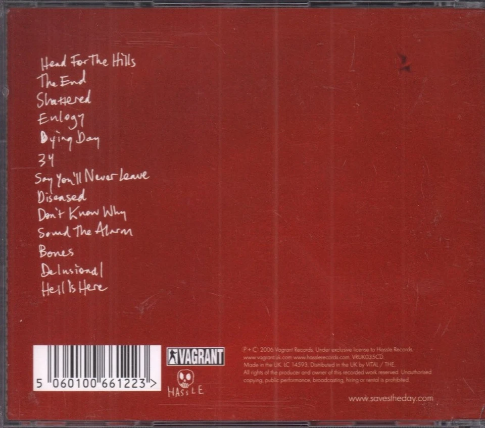 Saves The Day Sound The Alarm CD UK Vagrant 2006 VRUK035CD - Bild 2 von 2