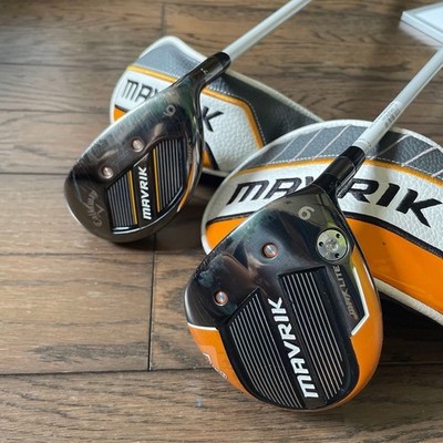 Callaway MAVRIK MAX LITE Fairwayholz 9W 24° MAX L Utility 6HE 27° Set L/A Flex