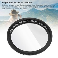 39MM HD MCUV Filter Lens Quick Release Knob For X-E5 Mirrorless Camera
