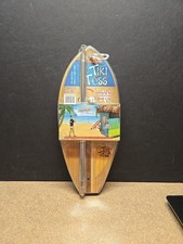 Tiki Toss Deluxe Edition Hook  Ring Game Extends 5  Telescoping Pole Set Up New