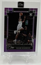 Taylor Hendricks 2023-24 Panini One And One Purple RC Sealed & Encased /25! Jazz