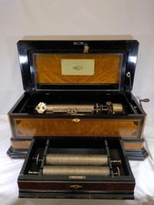 Swiss Jacot Ideal Concerta Cylinder Music Box 30.5