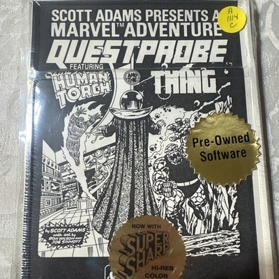 FANTASTIC FOUR QUESTPROBE Commodore 64 / 128 5.25  Floppy Games