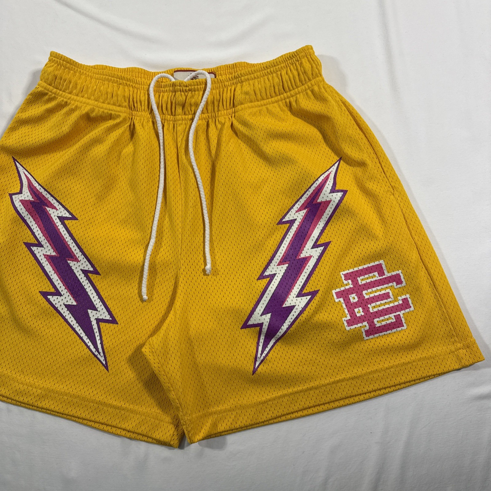 Eric Emanuel EE Basic Lightning Bolt Mesh Yellow … - image 2