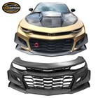 Fits 16-24 Chevrolet Camaro 1LE Style Front Bumper Cover Conversion PP w/ Grill