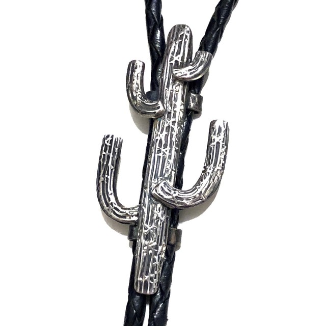 cactus bolo tie