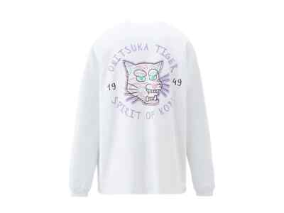 ASK availability first)Onitsuka Tiger LONG SLEEVED GRAPHIC TEE new