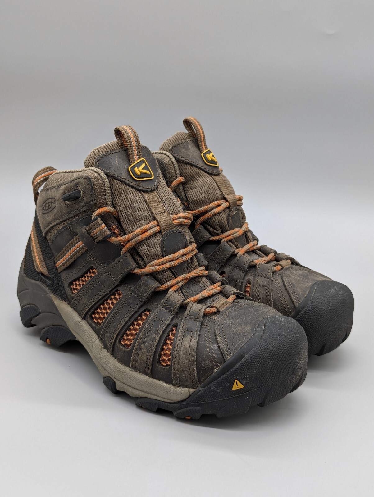 Keen Flint stivali da trekking donna punta acciaio media marrone 1008822M taglia 6