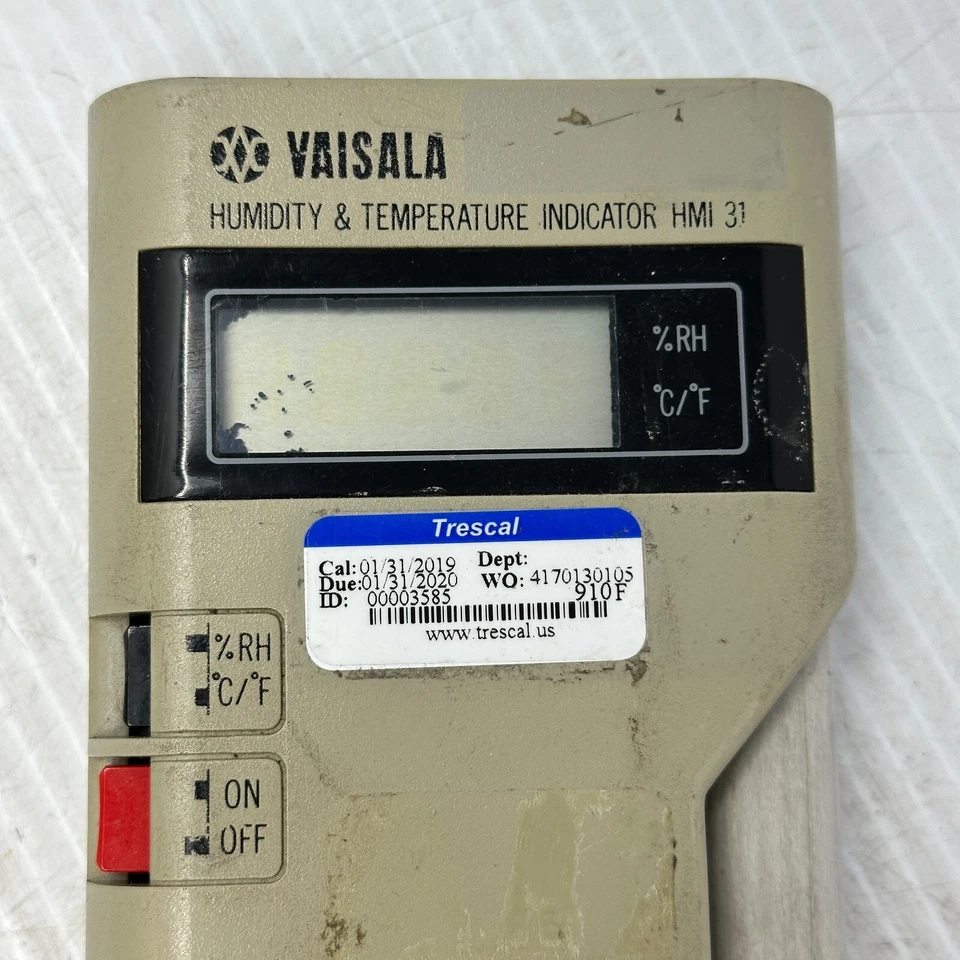 Vaisala HMI31 Portable Humidity Temperature Meter Sensor Range 40 to 115C Degree - Image 4 of 4