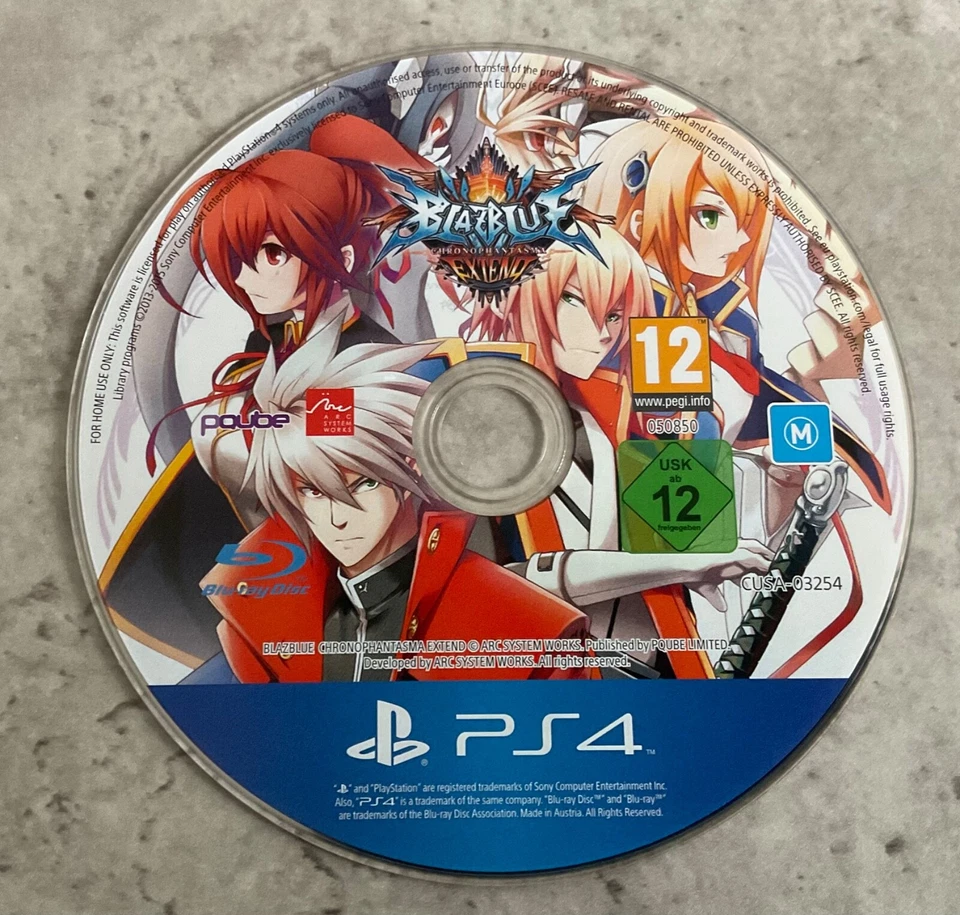 PS4 - PLAYSTATION 4 - BLAZBLUE CHRONOPHANTASMA EXTEND, photo 4 of 5