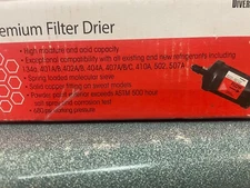 Item 17. Diversitech DBF163S Hermetic Liquid Line Premium Filter Drier 680 PSI